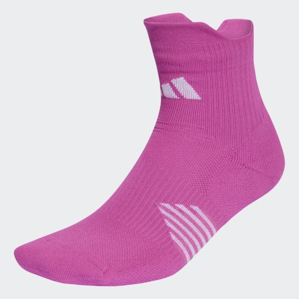 Adidas Running X Supernova Quarter Performance Chaussettes Fuchsia Fashion