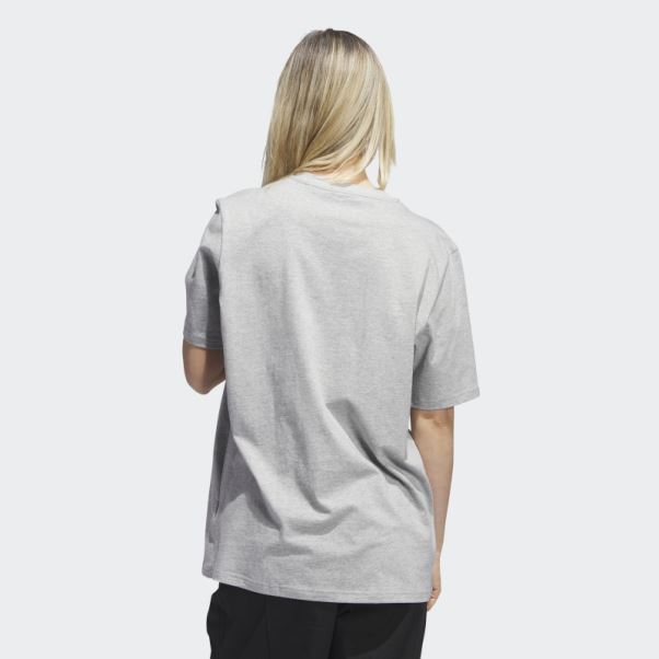 écarlate Adidas Miles' Business T-shirt à Manches Courtes Fashion