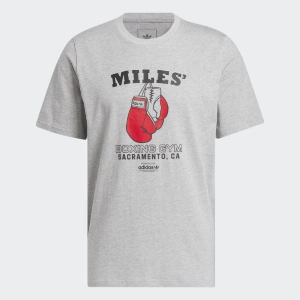 écarlate Adidas Miles' Business T-shirt à Manches Courtes Fashion