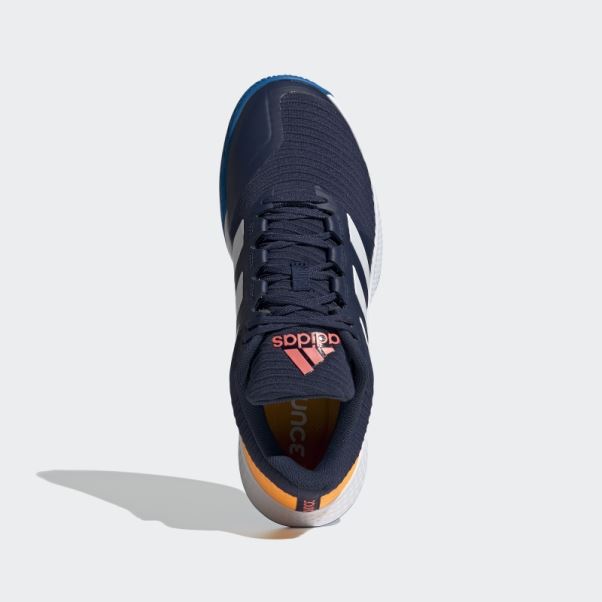 Chaussure De Handball Forcebounce Bleu Marine Adidas