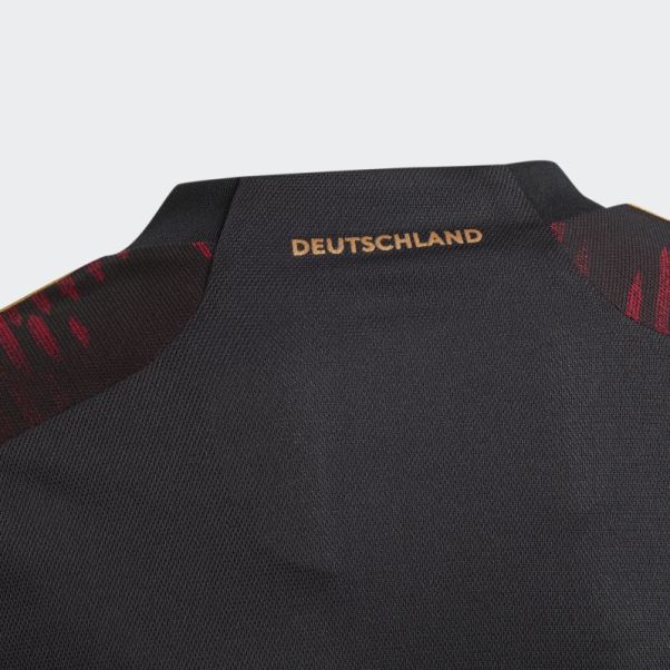 Maillot Allemagne 22 Extérieur Mode Noir Adidas
