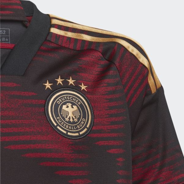 Maillot Allemagne 22 Extérieur Noir Chaud Adidas
