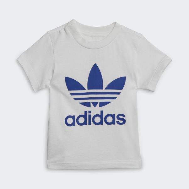 Adidas Short Trèfle Bleu Ensemble T-shirt