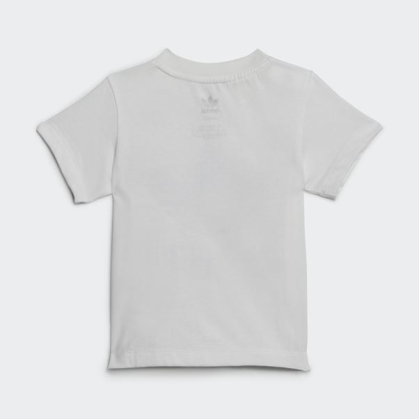 Adidas Short Trèfle Bleu Ensemble T-shirt