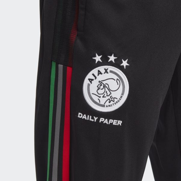 Ajax Amsterdam X Daily Paper Tiro 21 Pantalon De Survêtement Noir Adidas