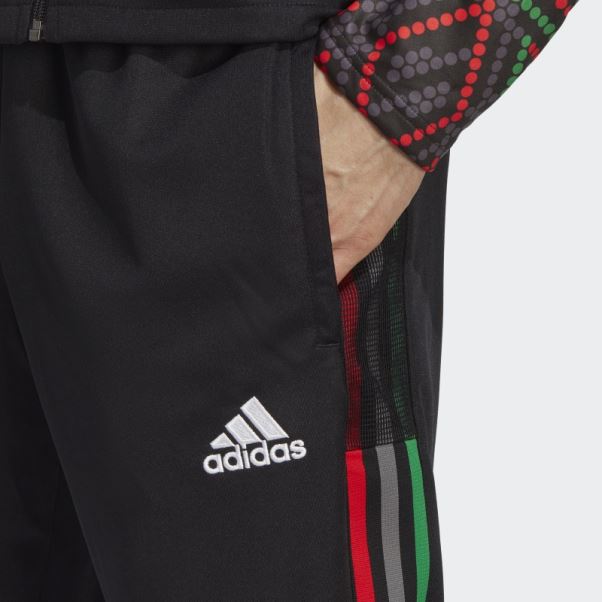 Ajax Amsterdam X Daily Paper Tiro 21 Pantalon De Survêtement Noir Adidas