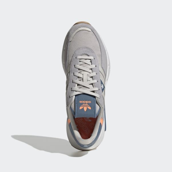 Chaussures Adidas Retropy F2 Argent