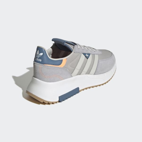 Chaussures Adidas Retropy F2 Argent