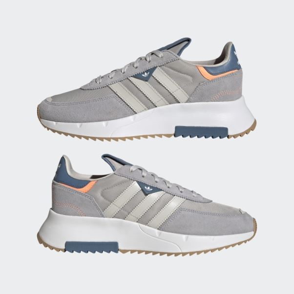 Chaussures Adidas Retropy F2 Argent