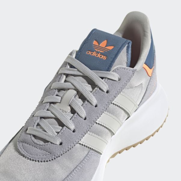 Chaussures Adidas Retropy F2 Argent
