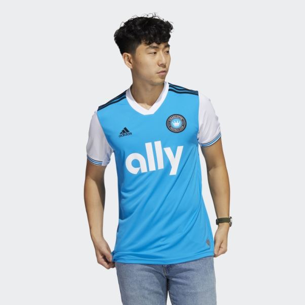 Maillot Domicile Charlotte Fc 22/23 Bleu Adidas