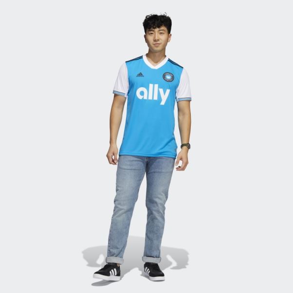Maillot Domicile Charlotte Fc 22/23 Bleu Adidas