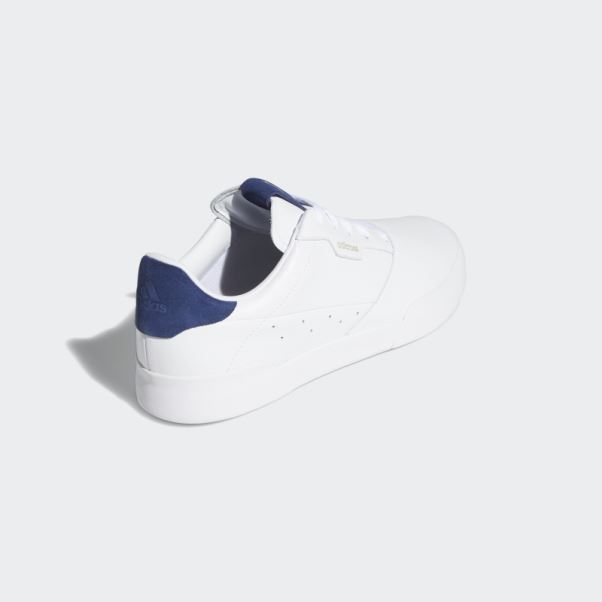 Chaussure De Golf Adicross Retro Blanche Adidas