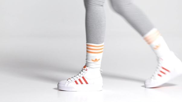 Adidas Nizza Platform Mid Chaussures Vegan Blanc