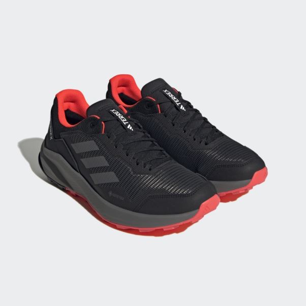 Adidas Terrex Trail Rider Gore-tex Chaussures De Course Sur Sentier Noir
