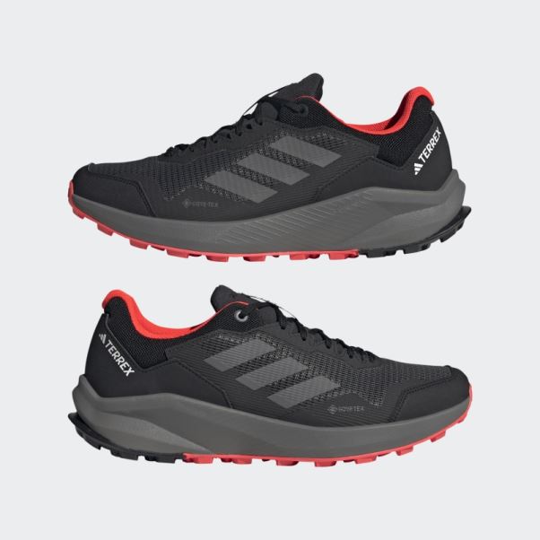 Adidas Terrex Trail Rider Gore-tex Chaussures De Course Sur Sentier Noir