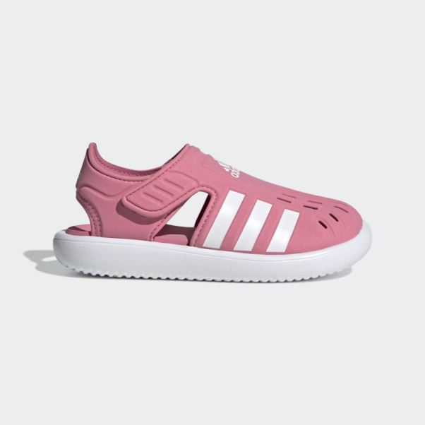 Adidas Sandales D'eau à Bout Fermé D'été Ton Rose