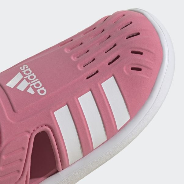 Adidas Sandales D'eau à Bout Fermé D'été Ton Rose