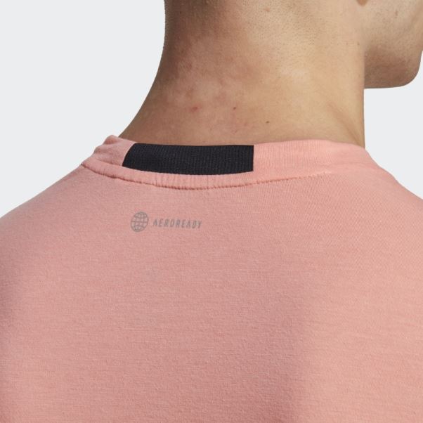 T-shirt Conçu Pour L'entraînement Corail Adidas