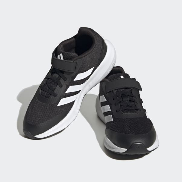 Chaussures Runfalcon 3.0 Elastic Lace Top Strap Noir Adidas