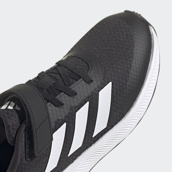Chaussures Runfalcon 3.0 Elastic Lace Top Strap Noir Adidas