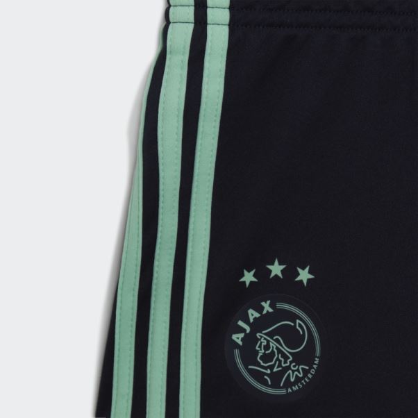 Kit Enfant Ajax Amsterdam 21/22 Extérieur Bleu Fluo Adidas