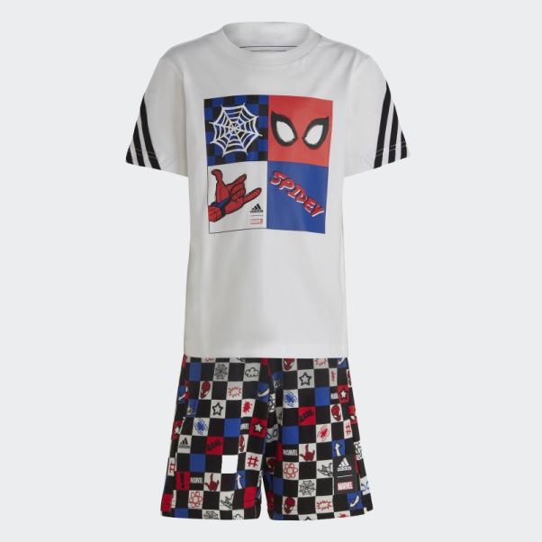 T-shirt Adidas X Marvel Spider-man Blanc