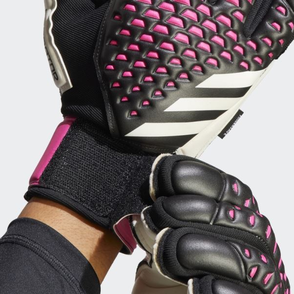 Predator Match Fingersave Gants De Gardien Adidas Noir