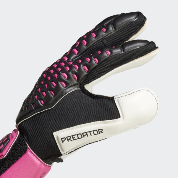 Predator Match Fingersave Gants De Gardien Adidas Noir