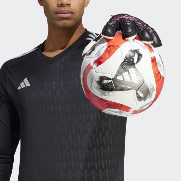 Predator Match Fingersave Gants De Gardien Adidas Noir