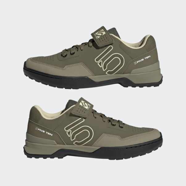 Chaussures De Vélo De Montagne à Lacets Olive Five Ten Kestrel Adidas