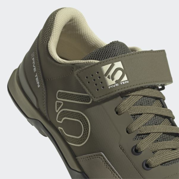 Chaussures De Vélo De Montagne à Lacets Olive Five Ten Kestrel Adidas