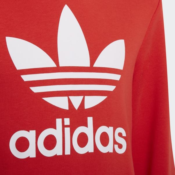 Mode Adidas Sweat à Capuche Trèfle Blanc