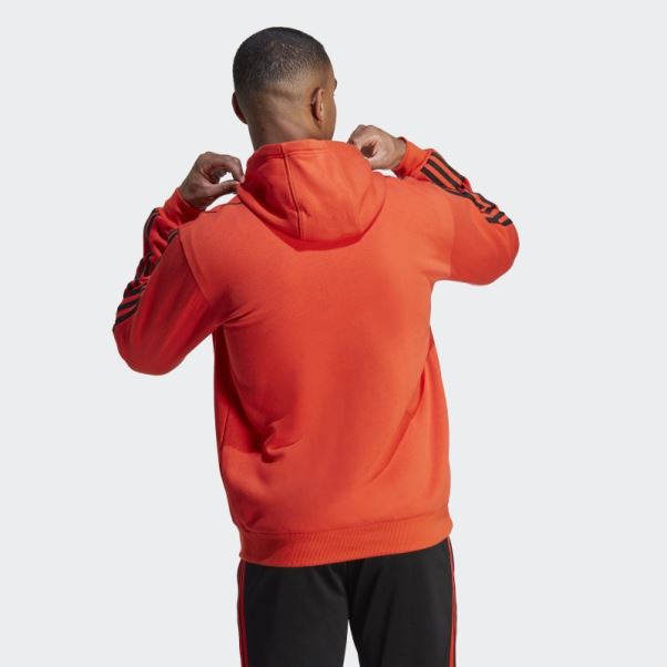 Sweat à Capuche Orange Adidas X Lego Tiro Mode