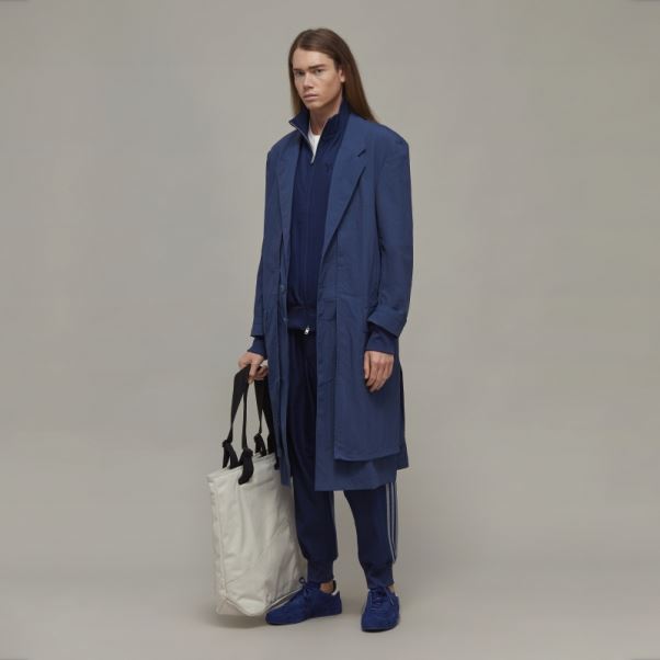 Adidas Y-3 3-stripes Haut De Survêtement En Laine Raffinée