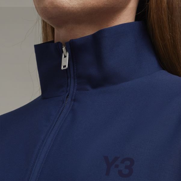 Adidas Y-3 3-stripes Haut De Survêtement En Laine Raffinée