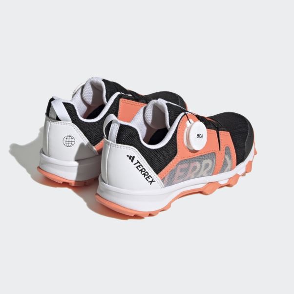 Adidas Terrex Agravic Boa Chaussures De Course Sur Sentier Noir