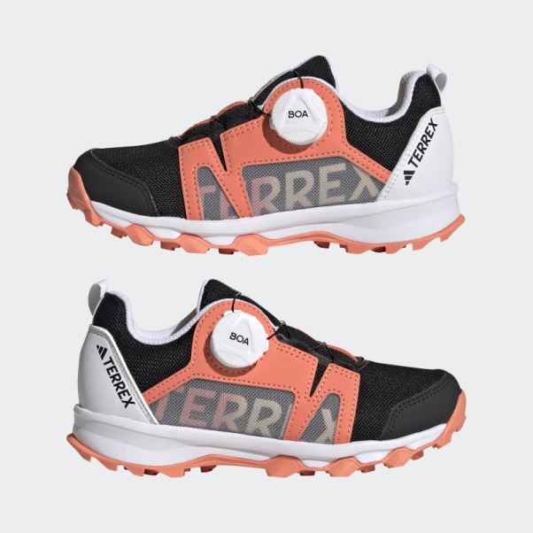 Adidas Terrex Agravic Boa Chaussures De Course Sur Sentier Noir