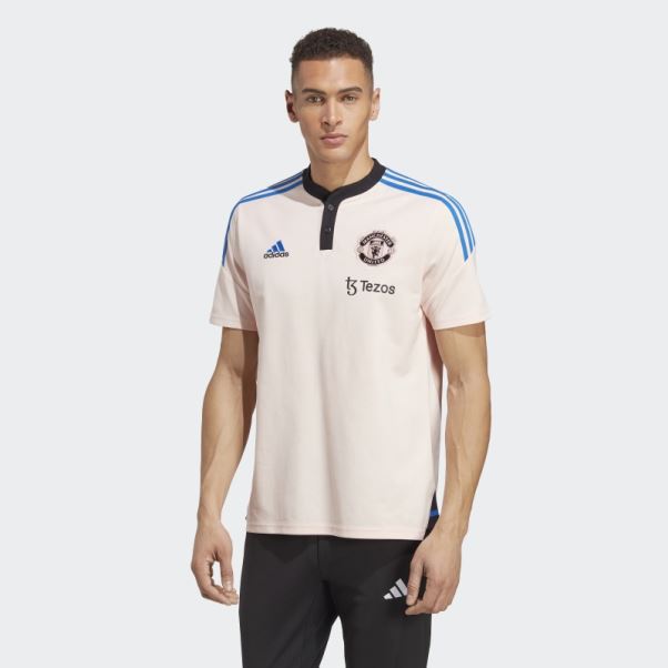 Polo Adidas Manchester United Condivo 22 Rose Glace