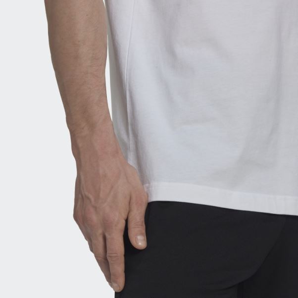 Adidas Espagne T-shirt Graphique Blanc