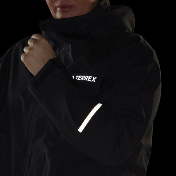 Veste De Pluie 2,5 Couches Terrex Multi Rain.rdy (grande Taille) Noir Adidas