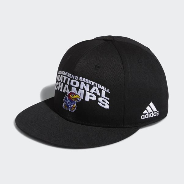Casquette Adidas Kansas Championnat National 2022 Homme Noir