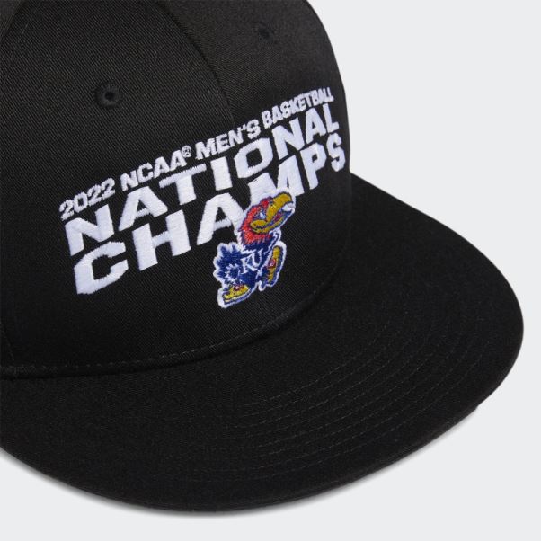 Casquette Adidas Kansas Championnat National 2022 Homme Noir