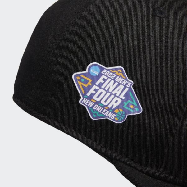 Casquette Adidas Kansas Championnat National 2022 Homme Noir