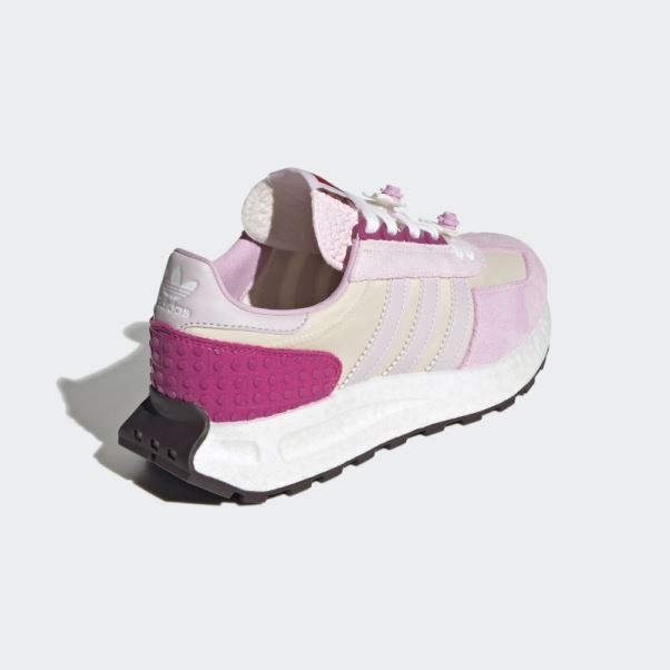 Chaussure Adidas X Lego Retropy E5 Rose Givre