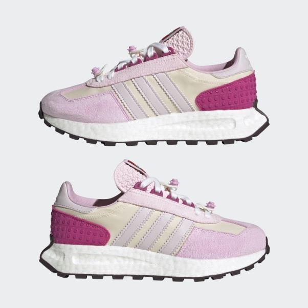 Chaussure Adidas X Lego Retropy E5 Rose Givre