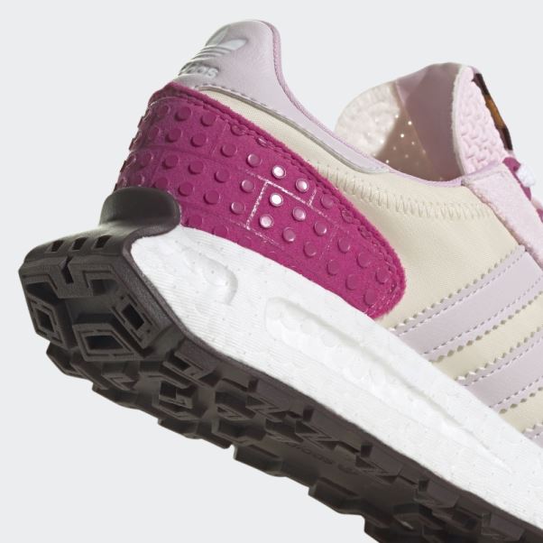 Chaussure Adidas X Lego Retropy E5 Rose Givre