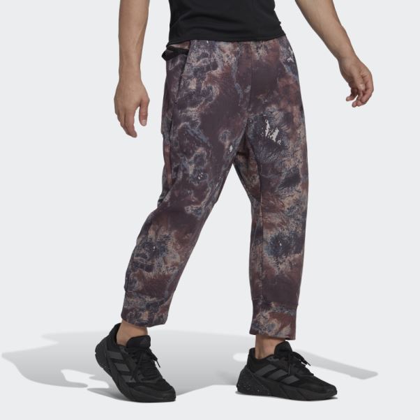 Pantalon De Longueur 7/8 Parley (neutre) Kaki Foncé Moyen Adidas