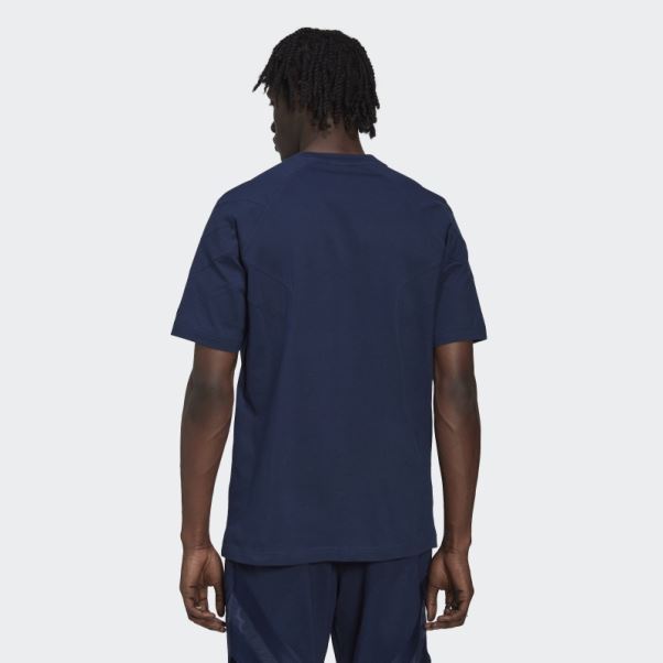 Adidas Rekive Tee Night Indigo Mode