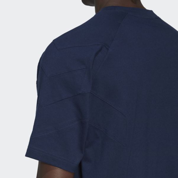 Adidas Rekive Tee Night Indigo Mode
